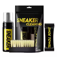 Nettoyant Chaussures 150 ml avec Brosse & Chiffon